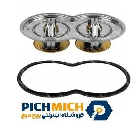 ترموستات موتور اسکانیا 12 لیتری behr (هراه با اورینگ دور ترموستات)
