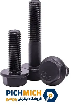 پیچ واشردار سایز 10 گرید 10.9 وارداتی (قیمت به اعضای هر کیلو)