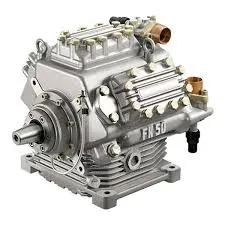 کمپرسور کولر اتوبوس 6 سیلندر fk50  بوک ( استوک)