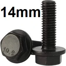 پیچ واشردار شش گوش فولادی سایز 14 (کیلویی)