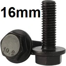 پیچ واشردار شش گوش فولادی سایز 16